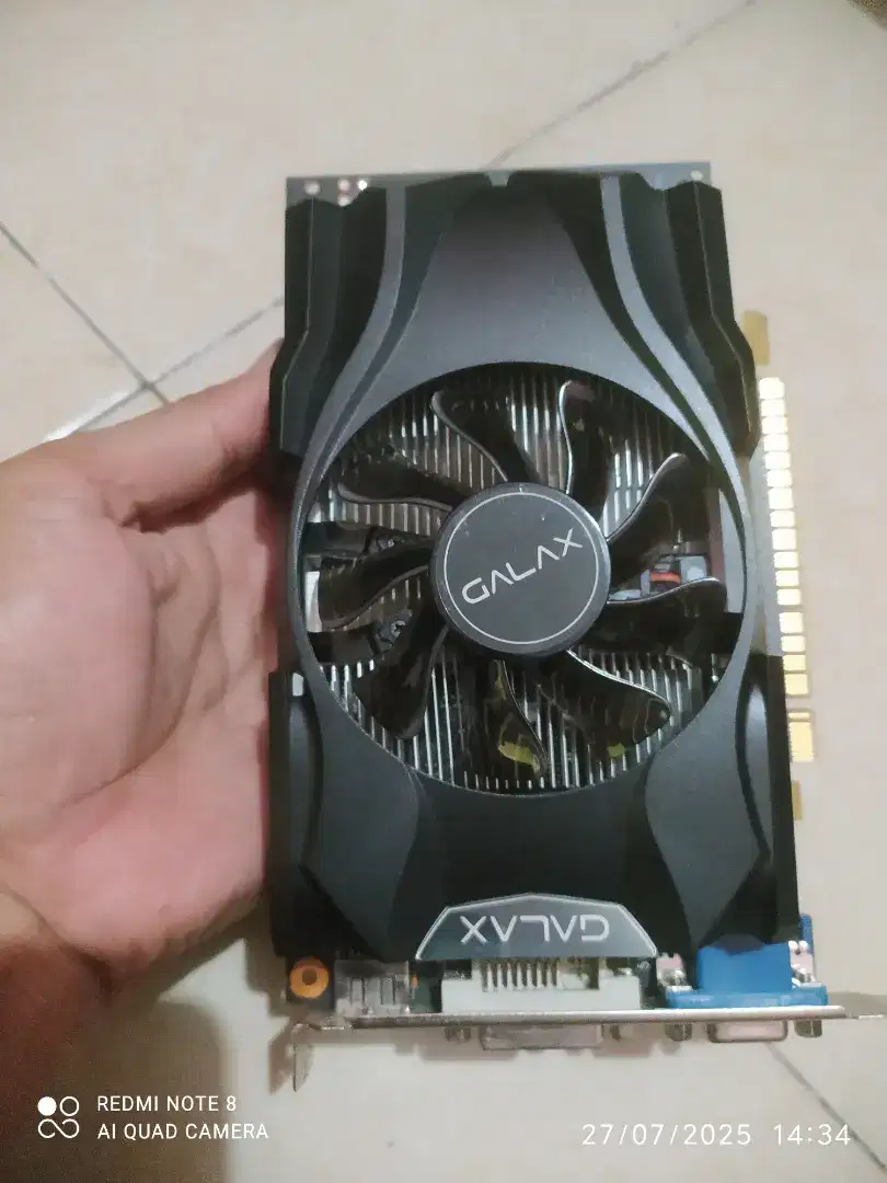 VGA GTX 750 ti 1gb ddr5,,no pin power