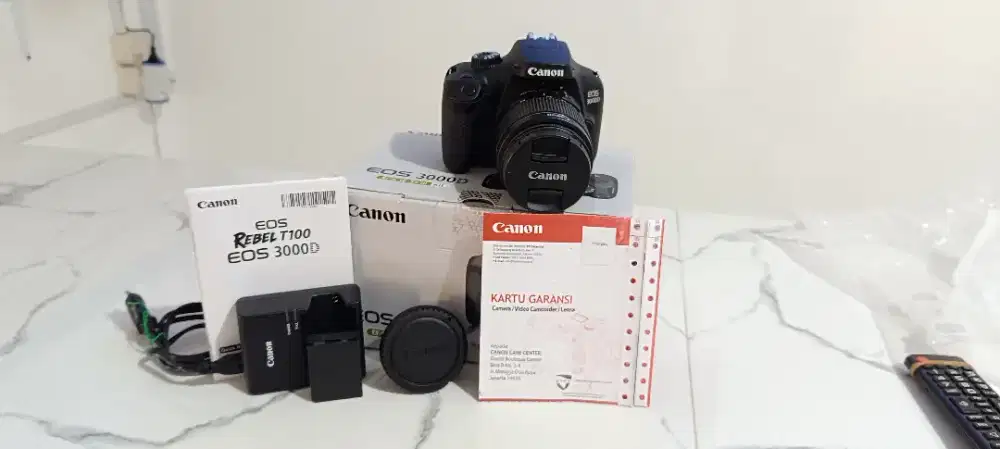 Kamera Canon EOS 3000D (Datascrip)