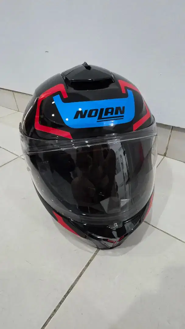 Helm Nolan N80-8 Ally N-Com 43 Glossy Black