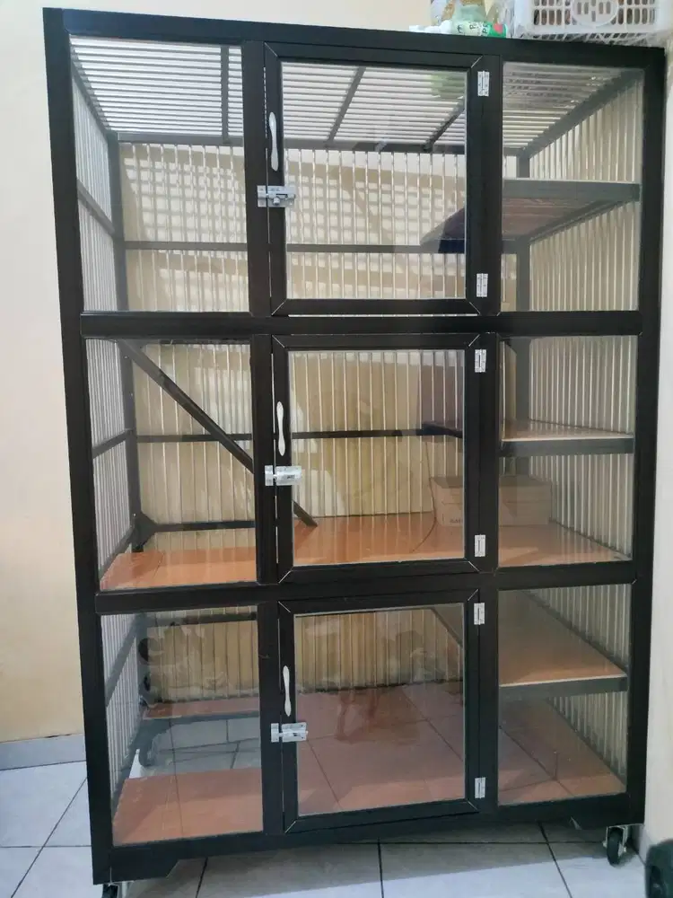 Jual Kandang Kucing 3 Tingkat
