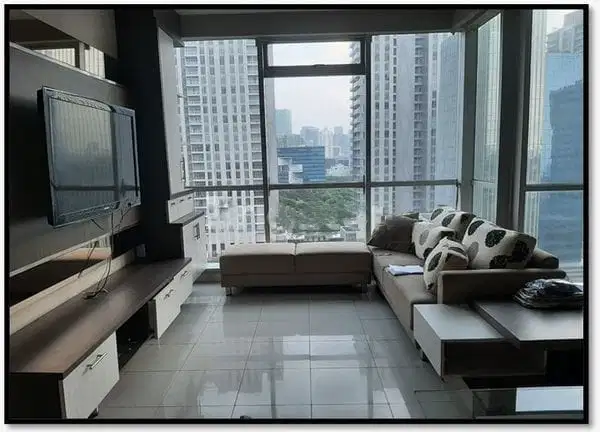 Disewakan Apartemen Kuningan 2 BR fully furrnished Jakarta Selatan