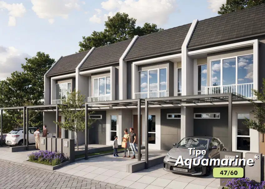 Cluster Beryl di Melati Mas BSD Tipe Aquamarine Harga Rp1,4 Milyar