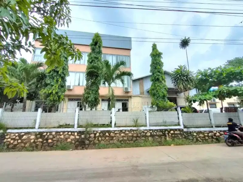 Murah Gedung Kantor 3Lt + Gudang Lt1000m2 Mustika Jaya Bekasi