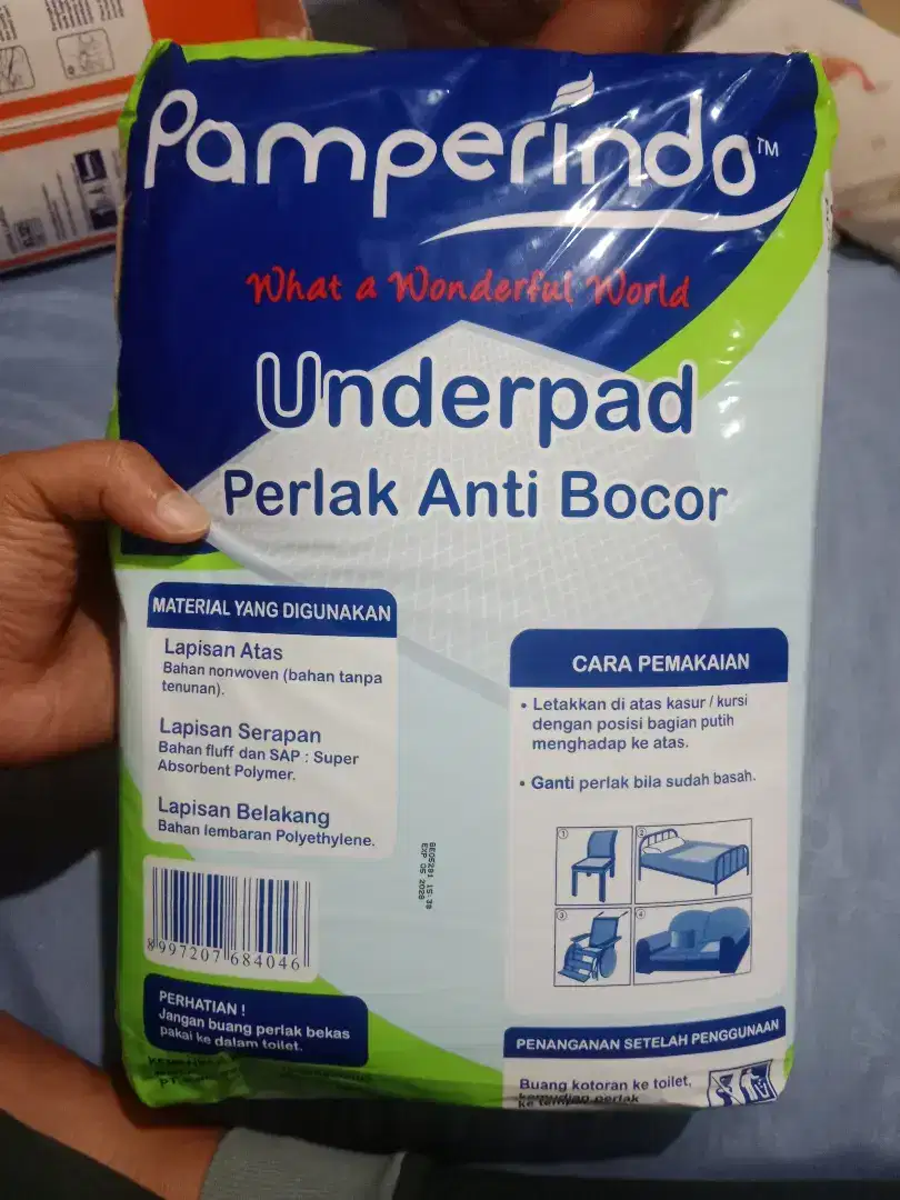 Underpad perlak anti bocor