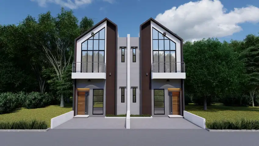 Rumah Scandinavian 2 Lantai Bisa Custom Dekat Stasiun Citayam