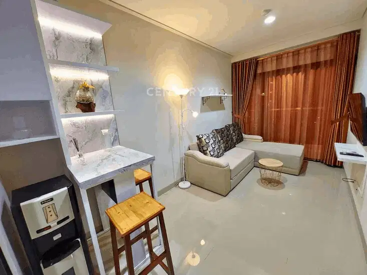 Dijual Apartement 1BR Amarta Patraland Full Furnish View Merapi