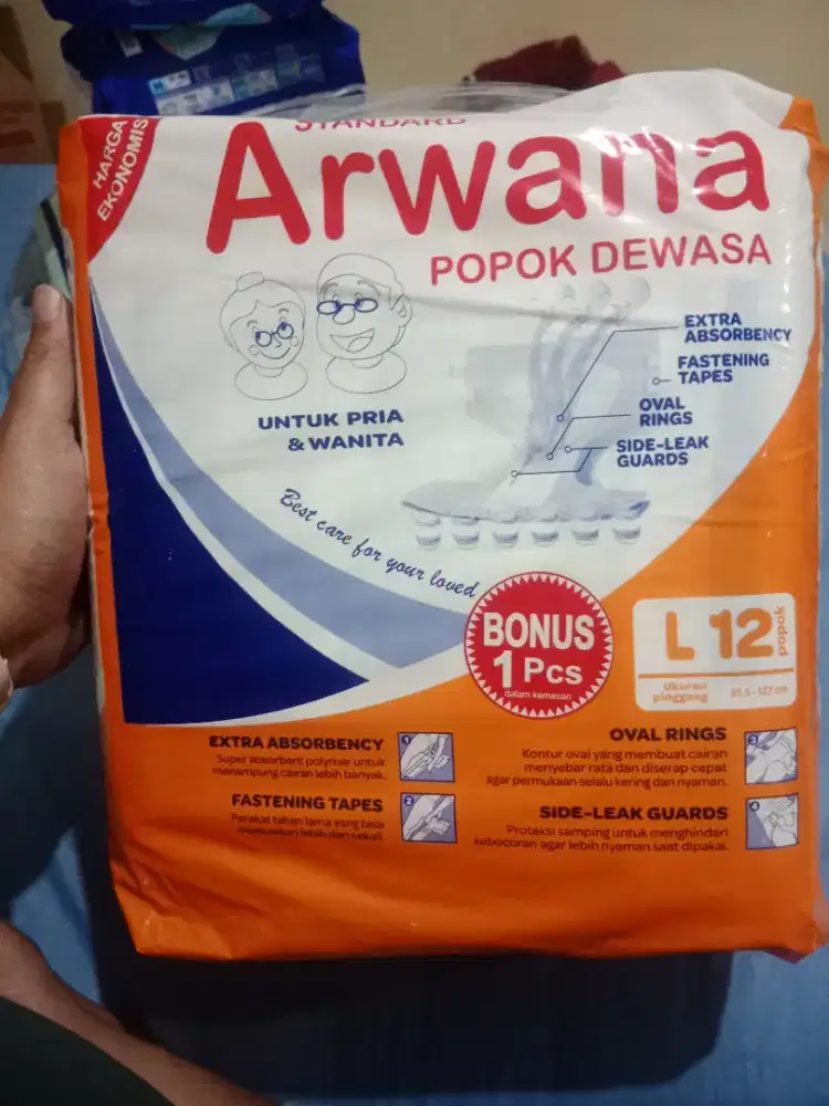 Pempers dewasa perekat uk L