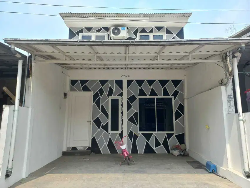 Rumah dua lantai siap huni di griya alam sentul