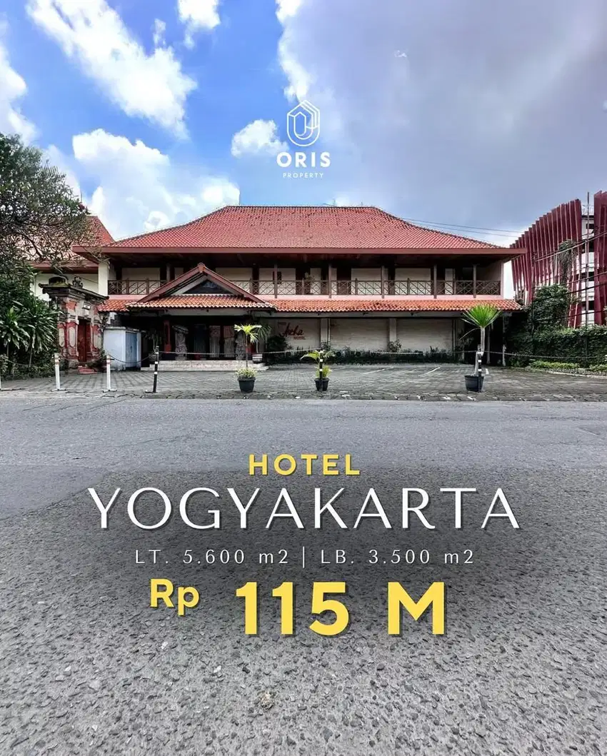 For Sale Hotel Bintang 3 Bagus Hadap Utara