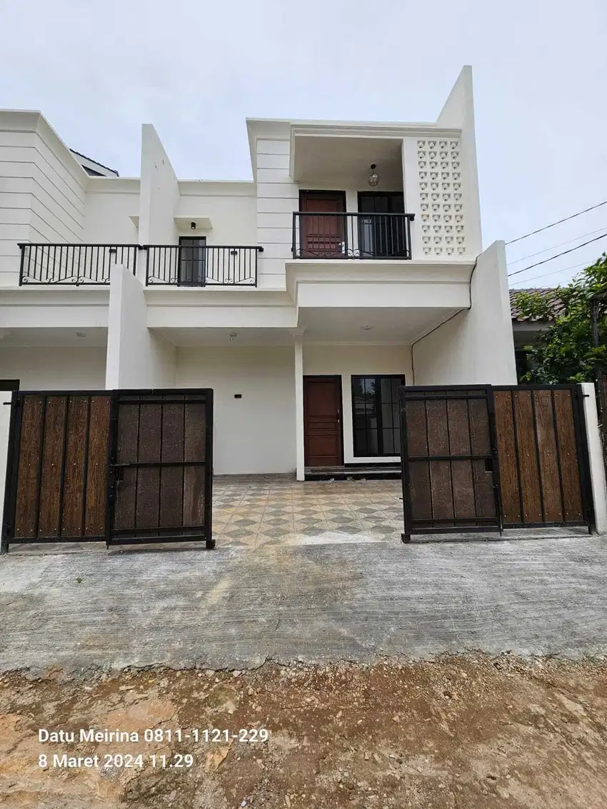 Rumah 2 LT Siap Huni Tanpa DP Dekat Stasiun Depok Free All In Biaya