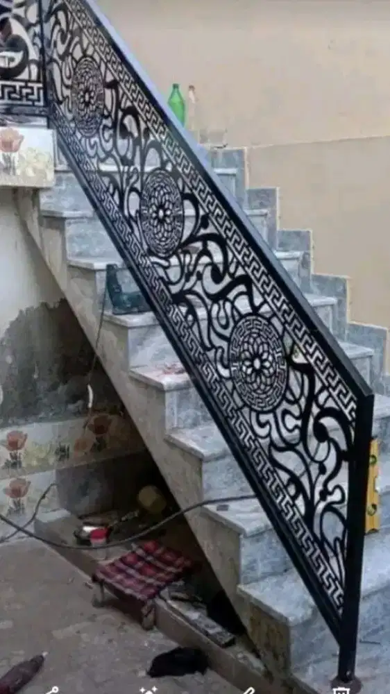 Bengkel las Lampung tralis kanopi pintu pagar gerbang tangga