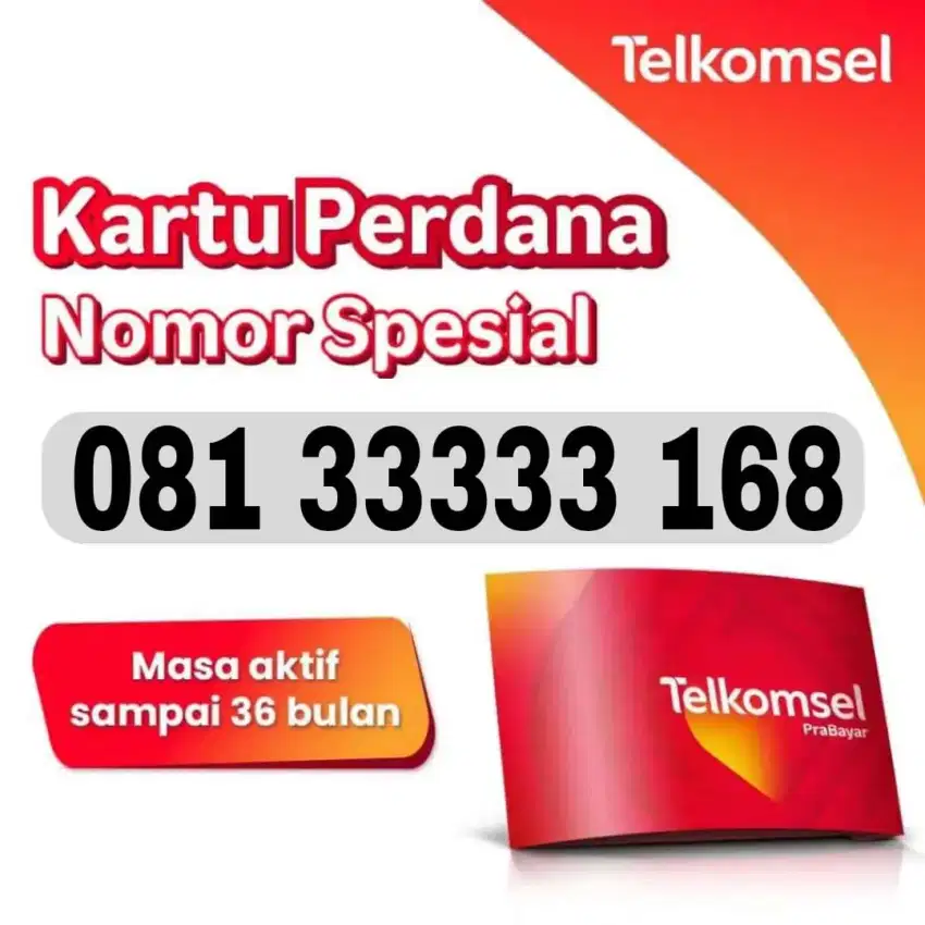 Nomor Cantik simpati 11 Digit 168