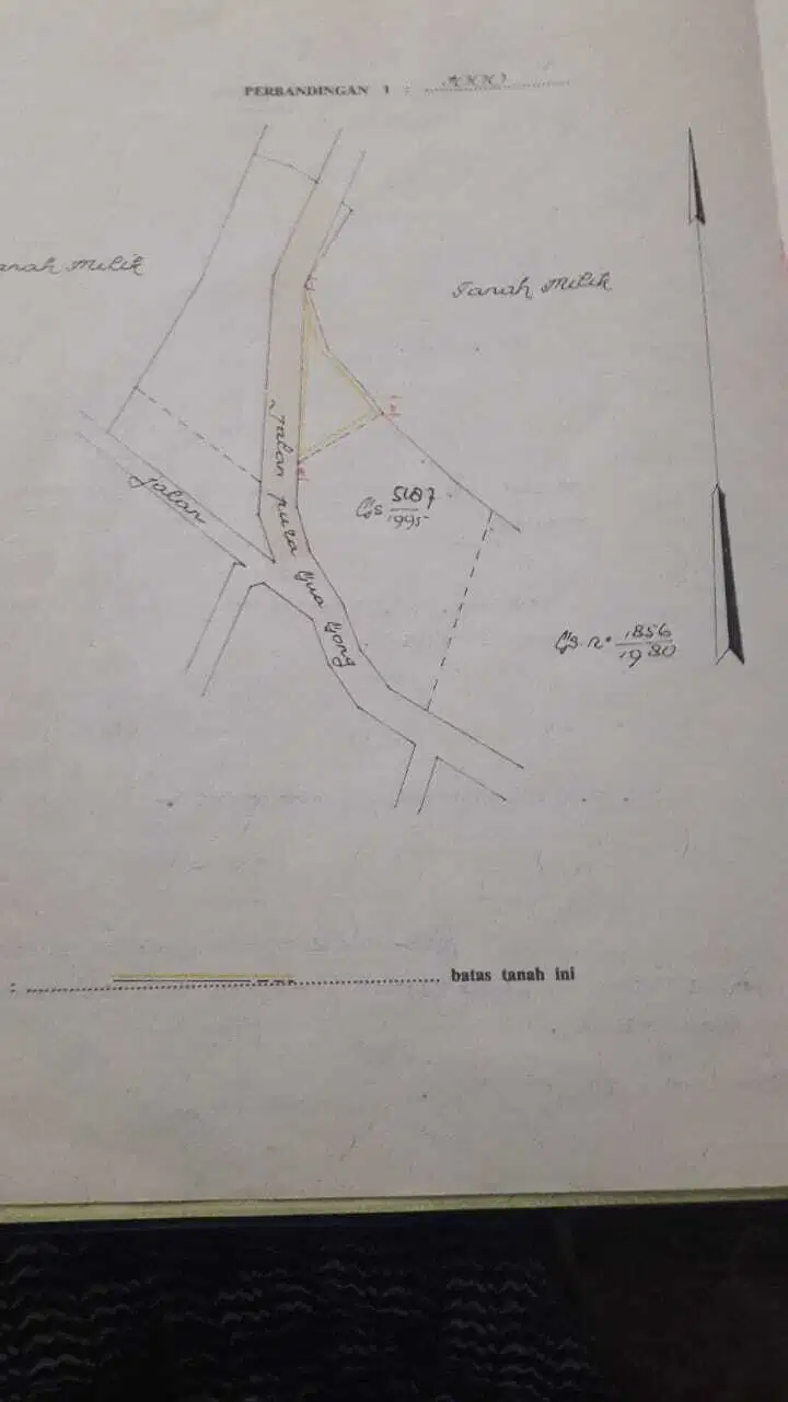Dijual tanah 3,25 are jln utama goa gong atas ungasan badung bali