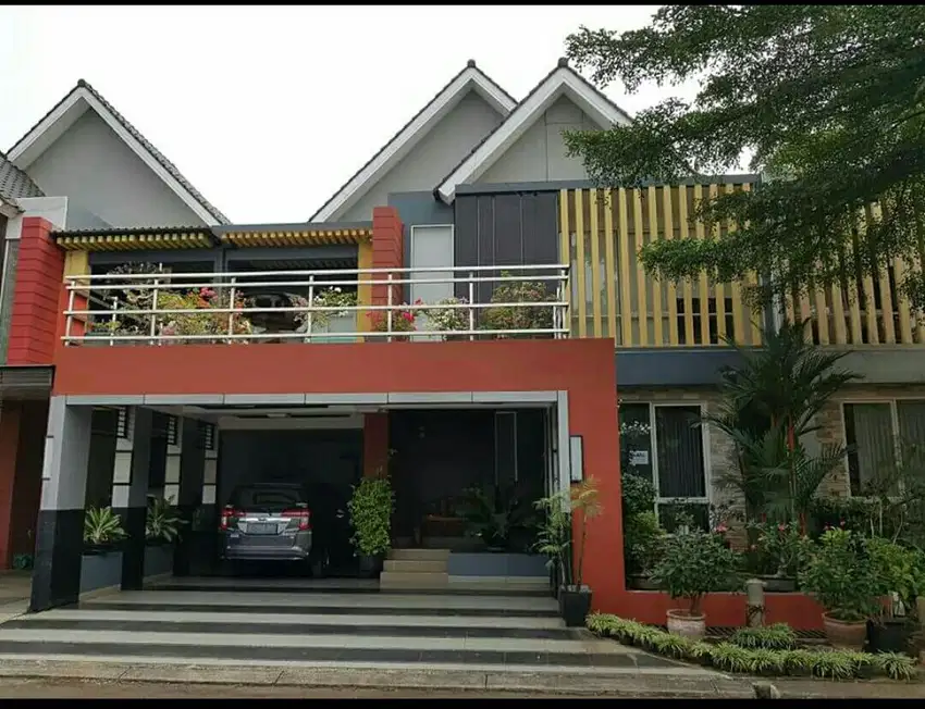 Rumah Full Furnished di Perumahan Green Park  Dekat Tol Jatiwarna