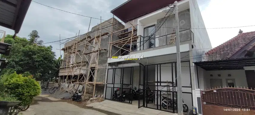 Jual rumah kos ready stok bangunan baru
