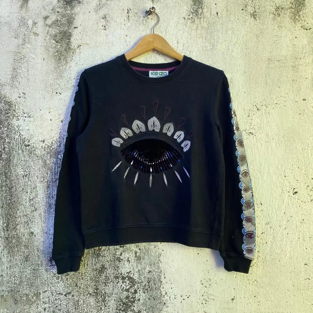 Crewneck Kenzo - Size S - Jaket Sweater Sweatshirts