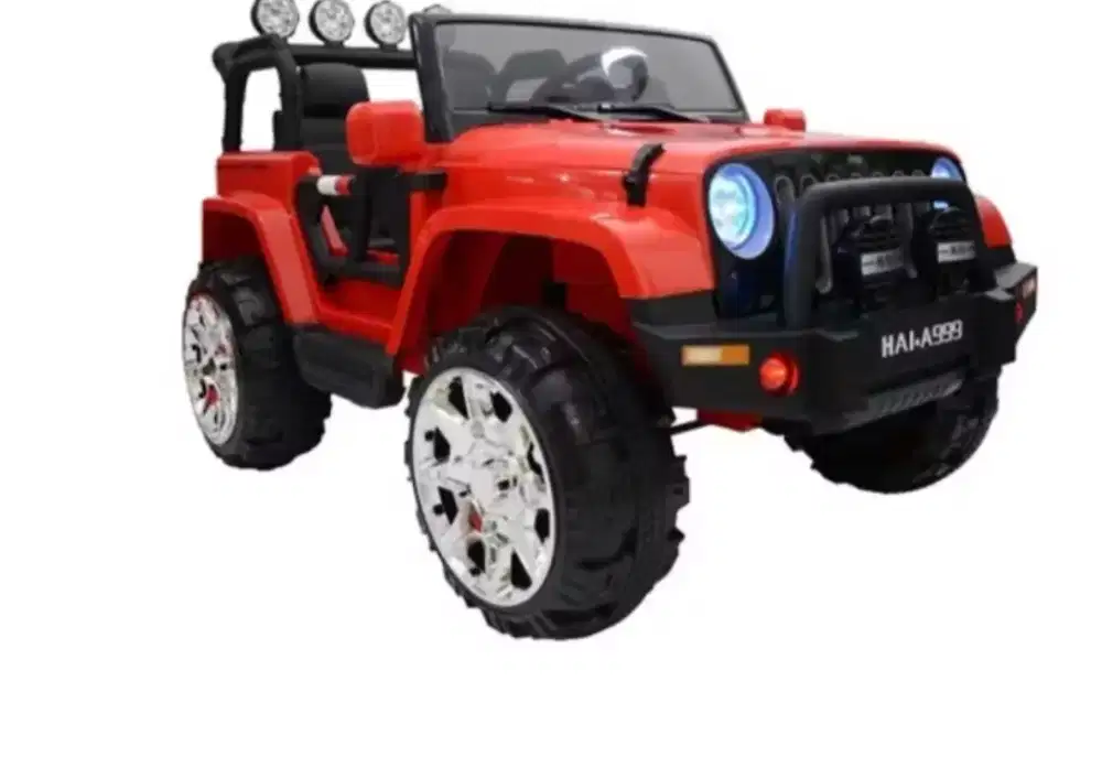 Mobil aki anak junior rubicon A999