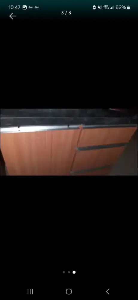 Duual kitchen set bekas