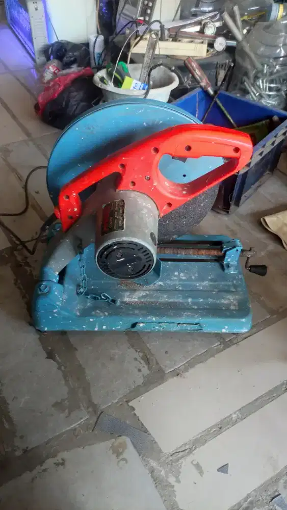 CUTTING WHELL/MESIN POTONG BESI/GERINDA DUDUK/CUT OFF 2000 WATT 14 IN