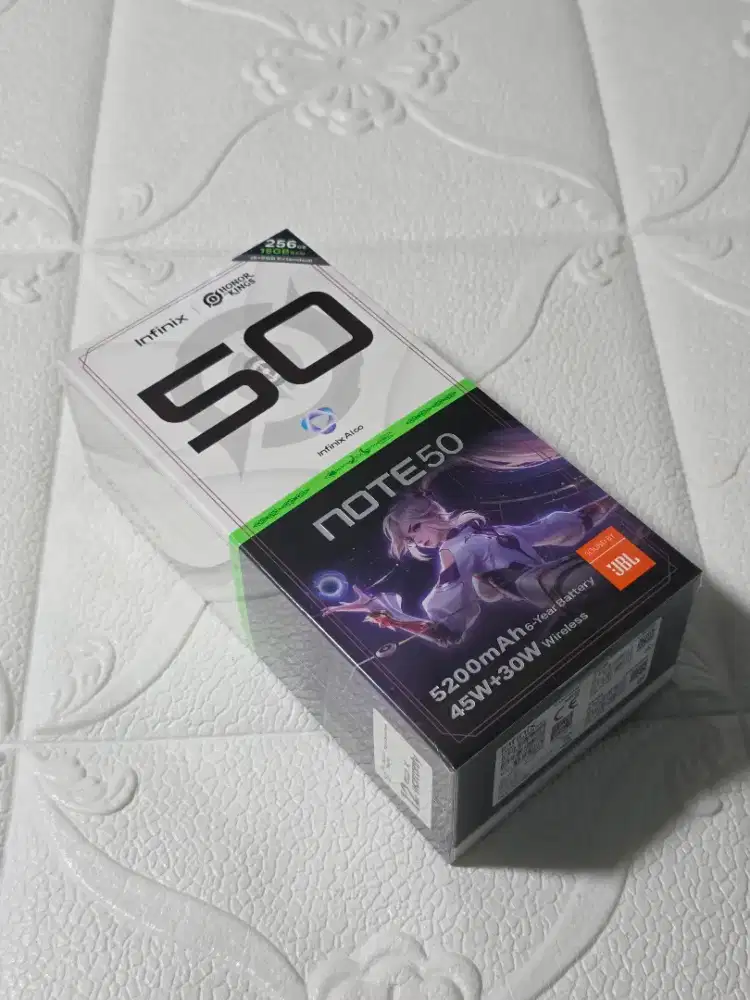 Baru Infinix Note 50 8/256 Gb Grey