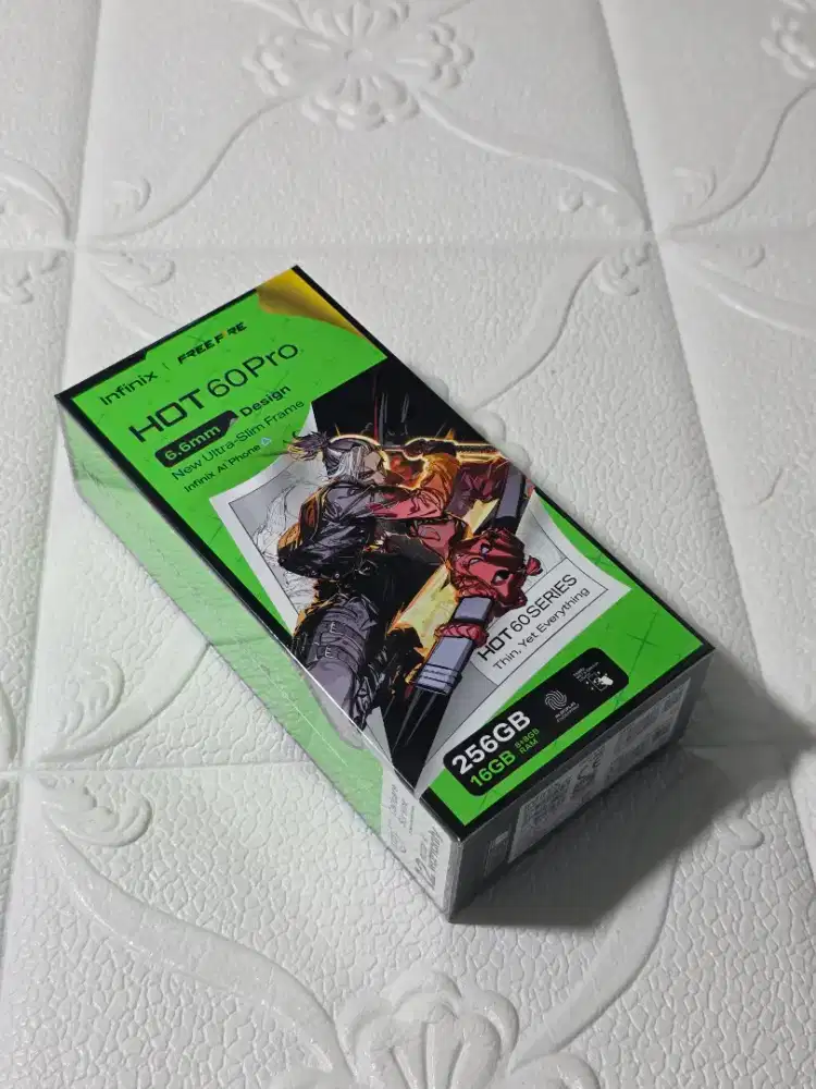 Baru Infinix Hot 60 Pro 8/256 Gb Silver