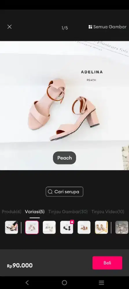 Heels 7cm bellashoesjkt