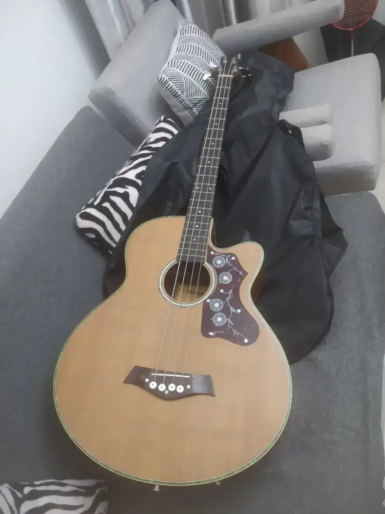 Ibanez custom bass akustik elektrik