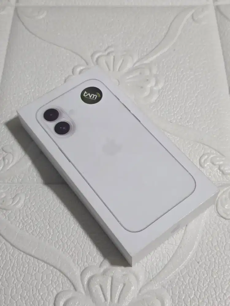 Baru iPhone 16 256 Gb Putih iBox