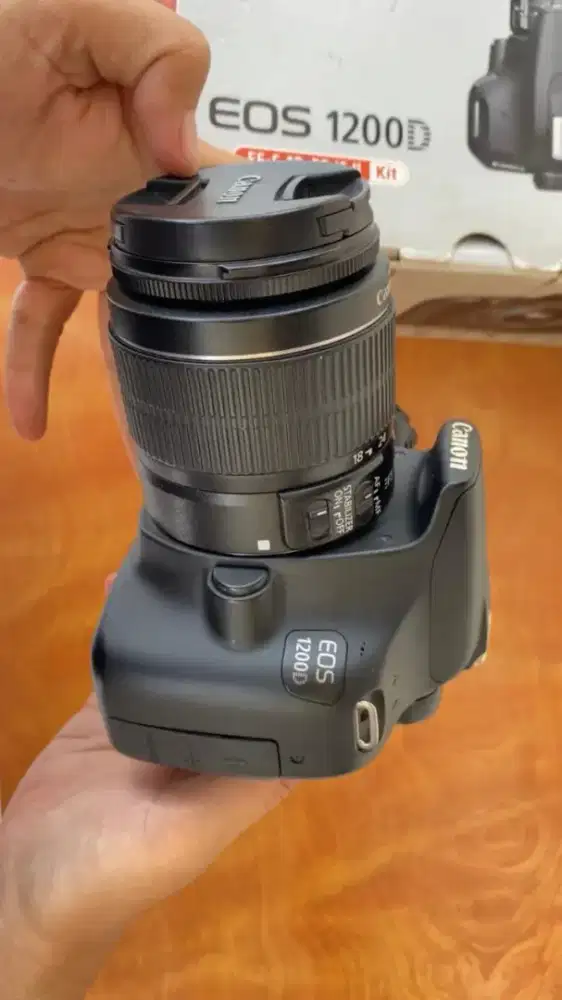 Canon 1200d EFS 18-55mm IS II SC 19ribu