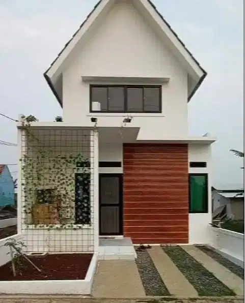 Disewakan Rumah Minimalis dengan Mezzanin dalam cluster di Kota Bogor