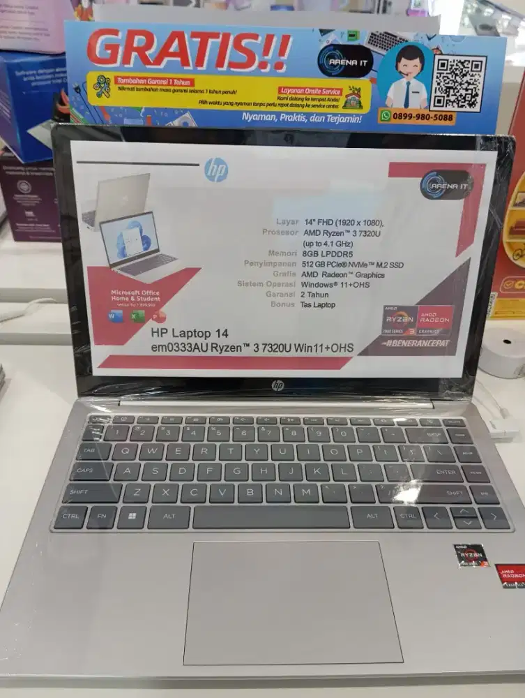 HP 14S-EM0333AU / ASUS ACER HP LENOVO ADVAN