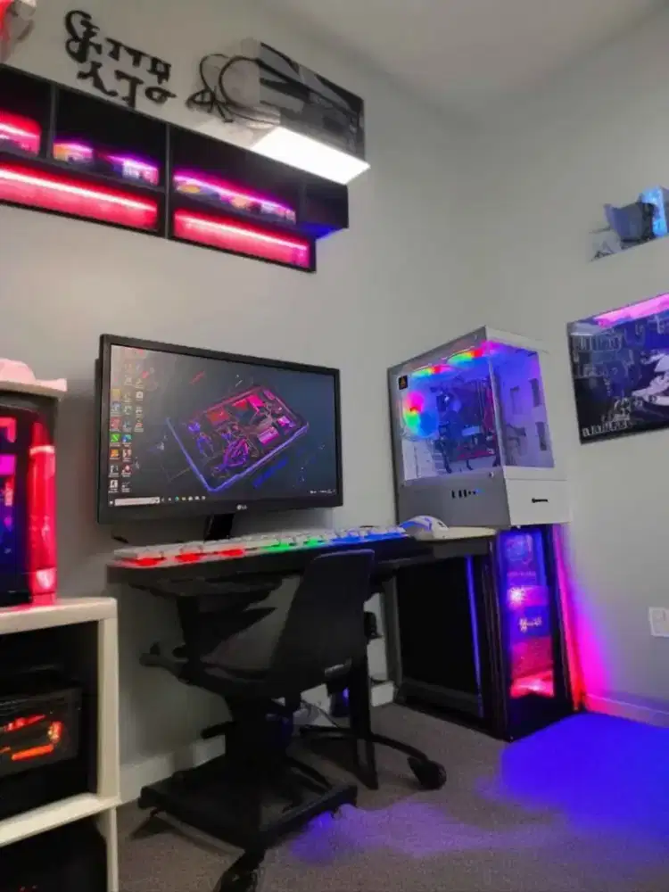 PC GAMING CORE i7 - 16GB RAM - SSD NVME 128GB - HDD 500GB - FULLSHET