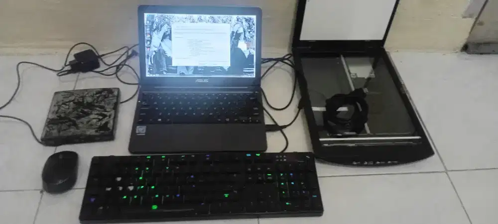 LAPTOP NOTEBOOK ASUS E203MH (SEPAKET)