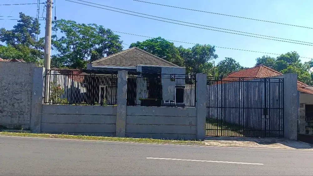 Jual BU Rumah Pinggir Jalan Provinsi