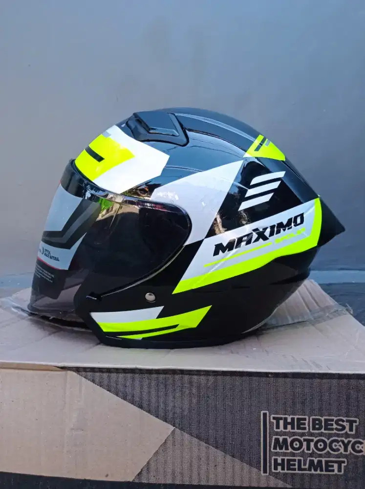 Helm half face hrv motif