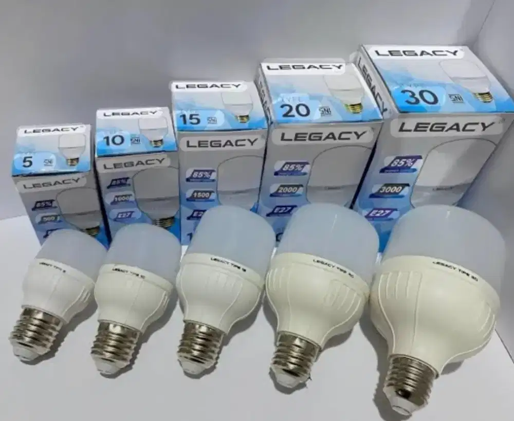 LAMPU LED LEGACY MURAH MERIAH 5W 10W 15W 20W 30W 40W BISA ECER N GROSR