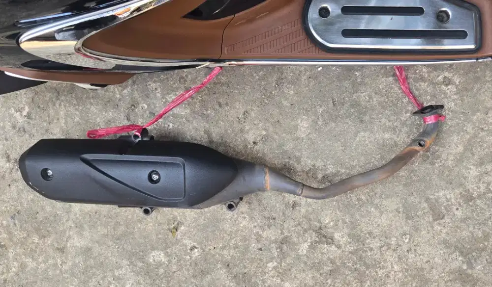 Knalpot honda stylo 160 ABS original copotan