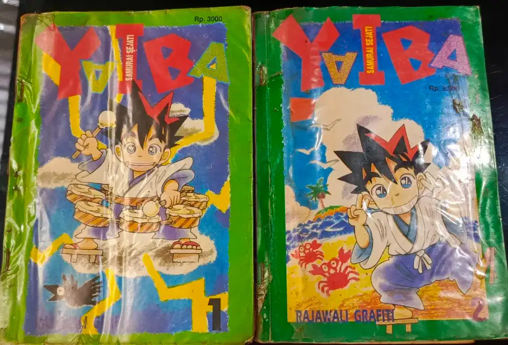 Komik Yaiba no 1 dan 2