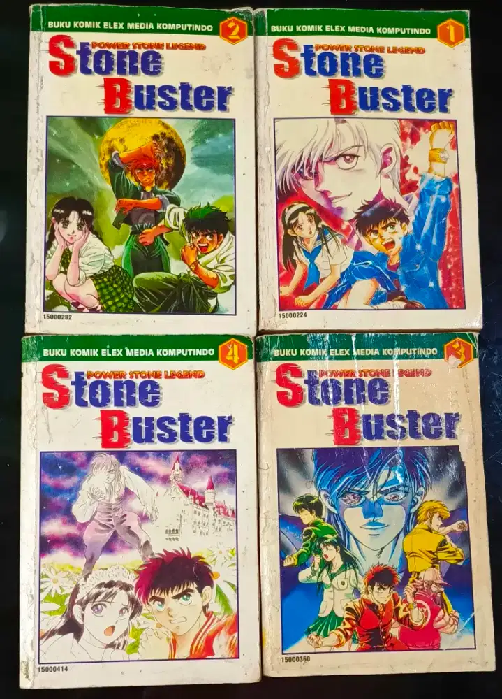 Komik Stone Buster 1-4 end lengkap