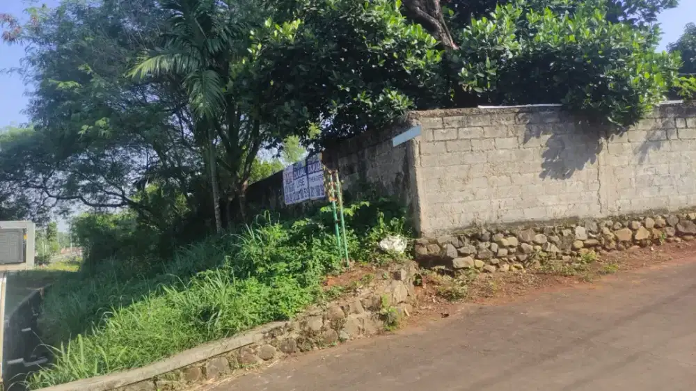 Dijual Lahan Hoek di Cikeas Cibubur