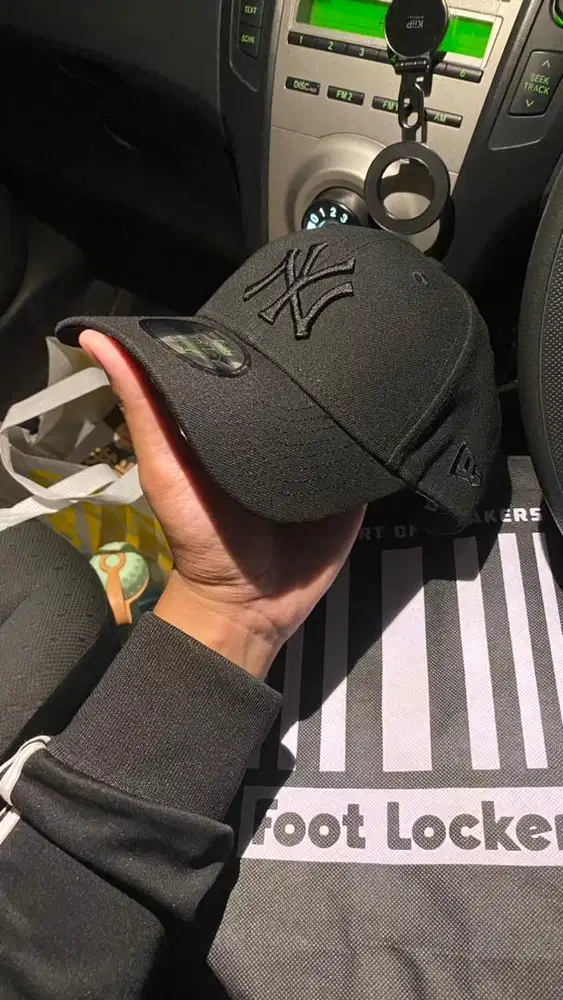 bnib new topi original new era new york yankees black receipt MAP