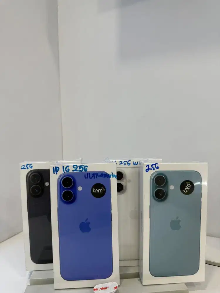 iPhone 16 256GB New Resmi Indonesia