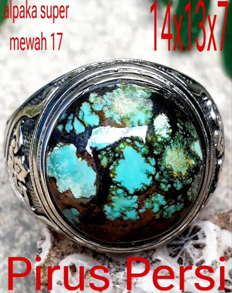 Pirus Persia biru tosca serat sakral