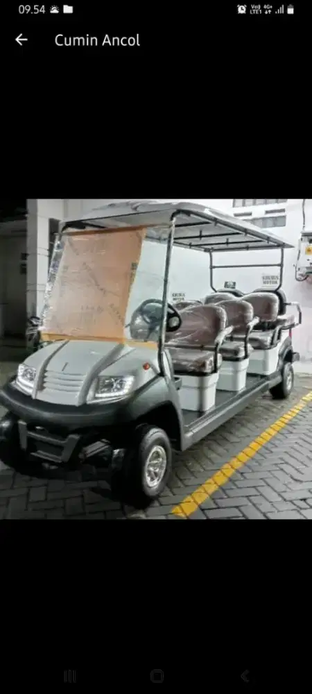 Golf car rekondisi 6+2 like new bergaransi