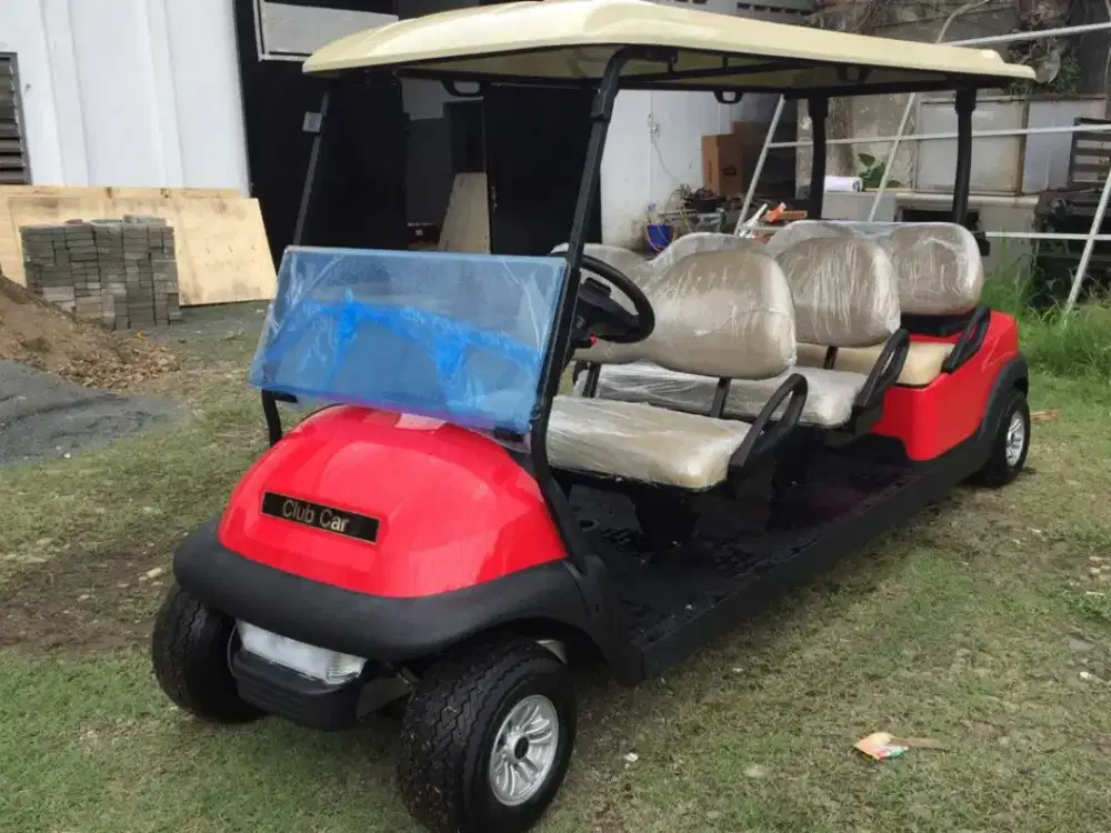 Mobil golf 6 seat ff rekondisi seperti baru bergaransi