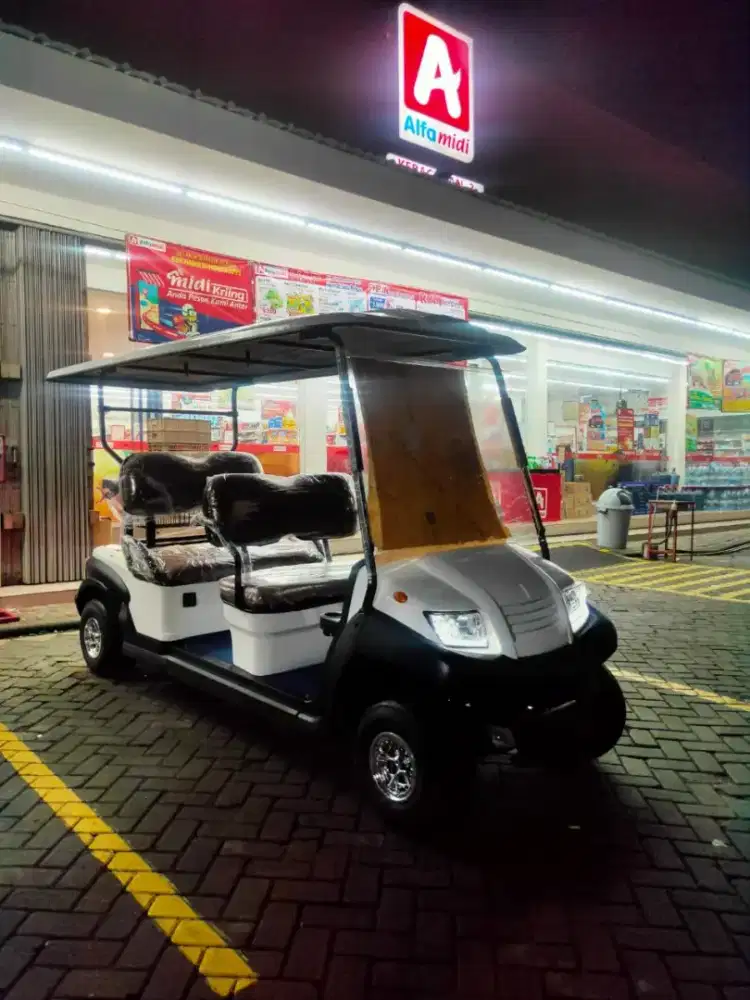Golf car rekondisi 4 seat like new bergaransi