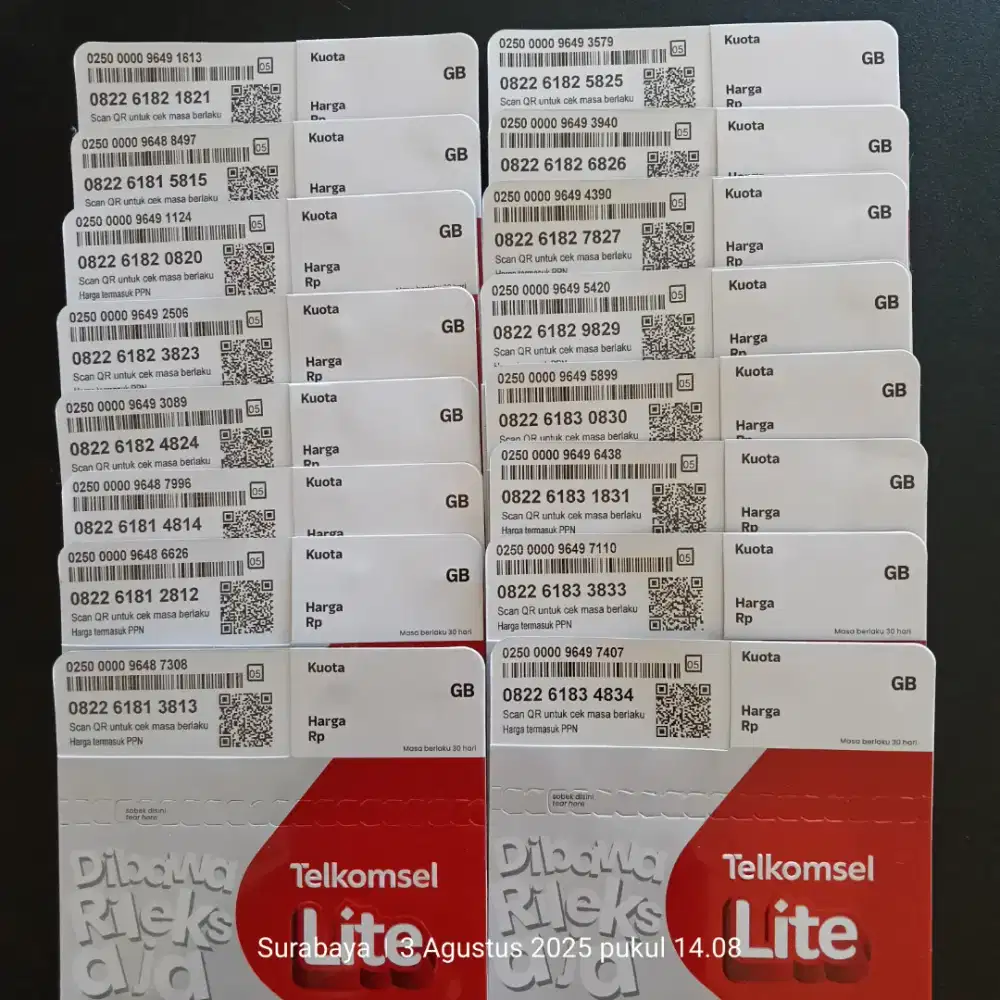 Nomor cantik Telkomsel simpati