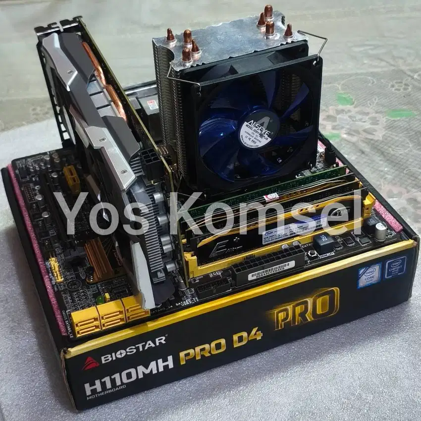 Paket Processor Intel Core i7 Mobo Asus Ram 32GB VGA Nvidia OC 6GB