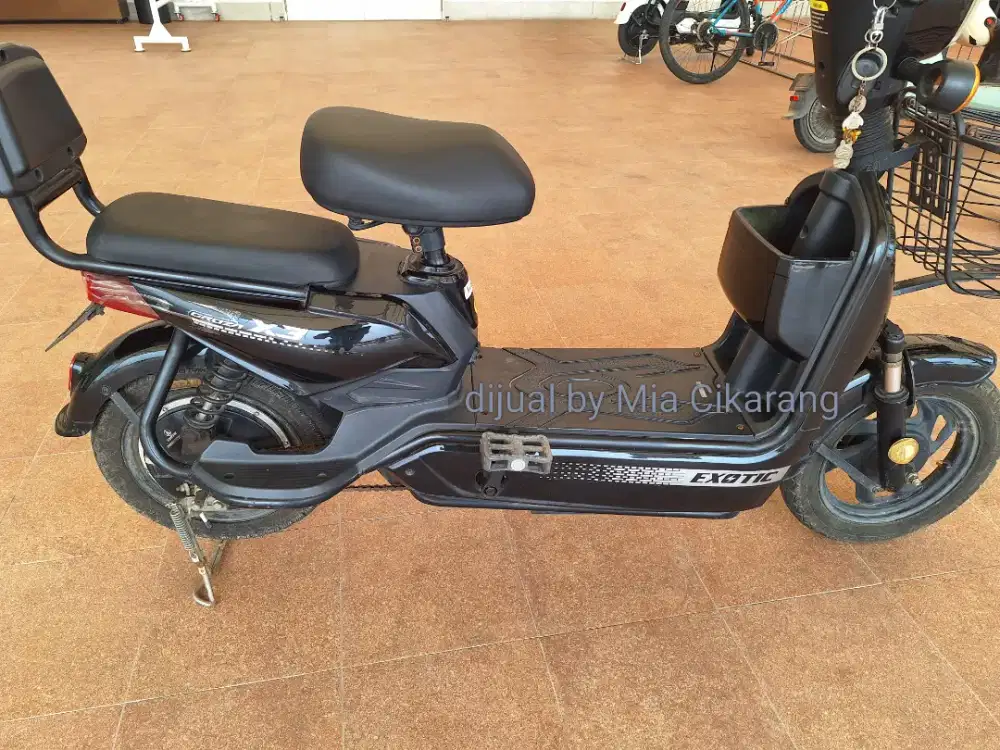 Jual Cepat Sepeda Listrik EXOTIC GROZA X3 500W thn 2022
