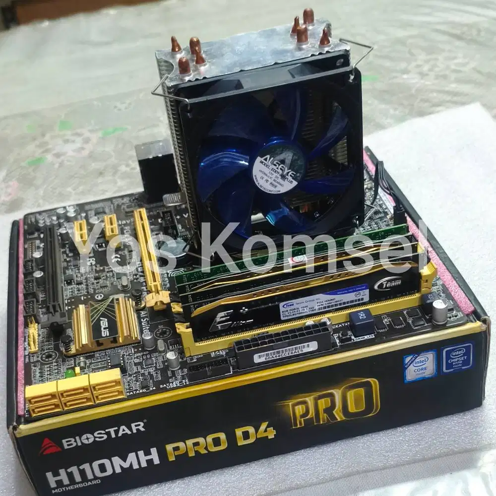 Paket Processor Intel Core i7 Mobo Asus Ram 32GB